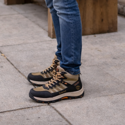 Timb preto camel - Bold Shoes