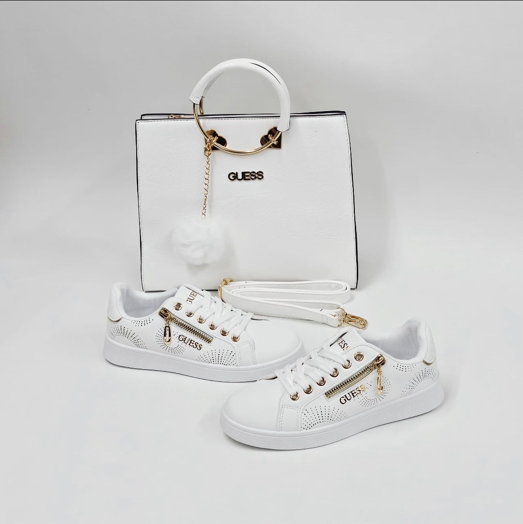 Conjunto guess branco ref 77 - Bold Shoes