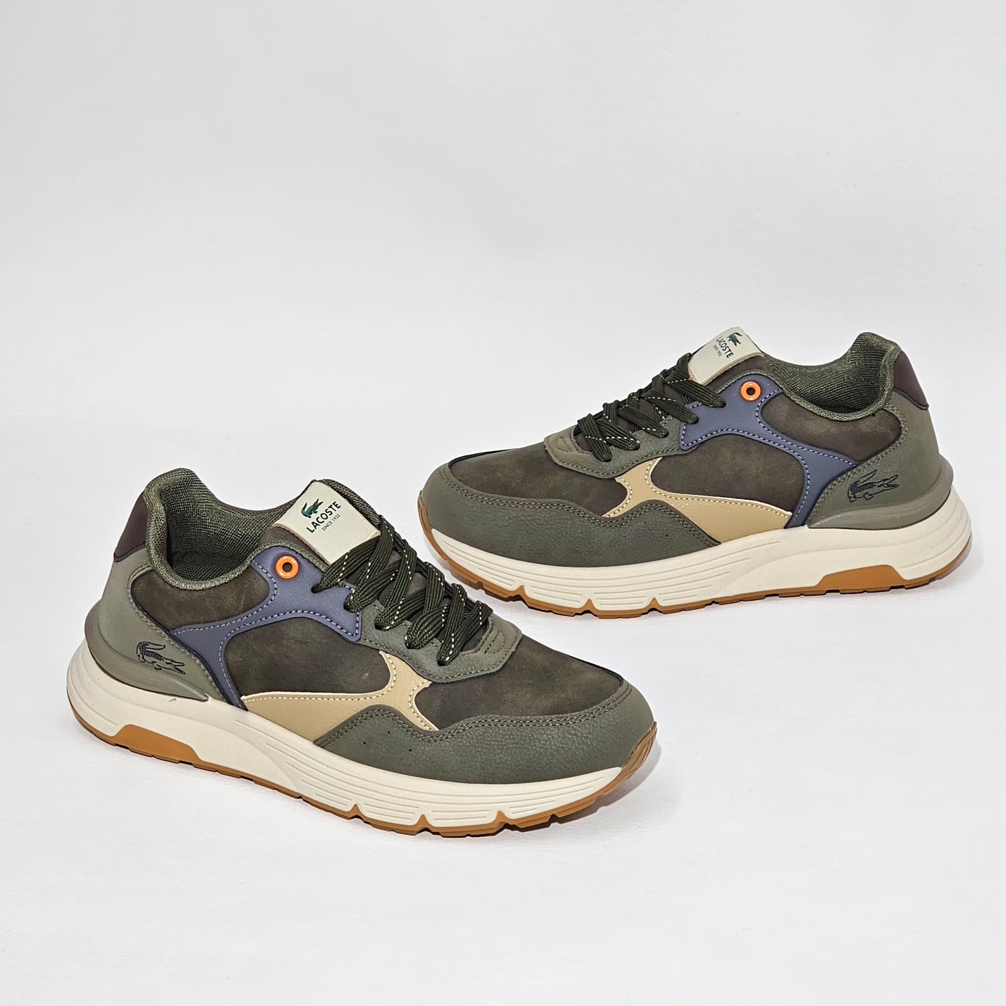 Lacoste kaki bege - Bold Shoes