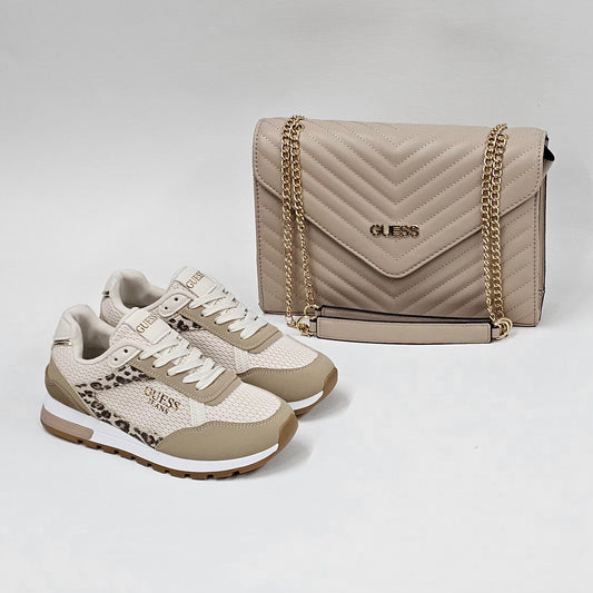 Conjunto guess bege - Bold Shoes