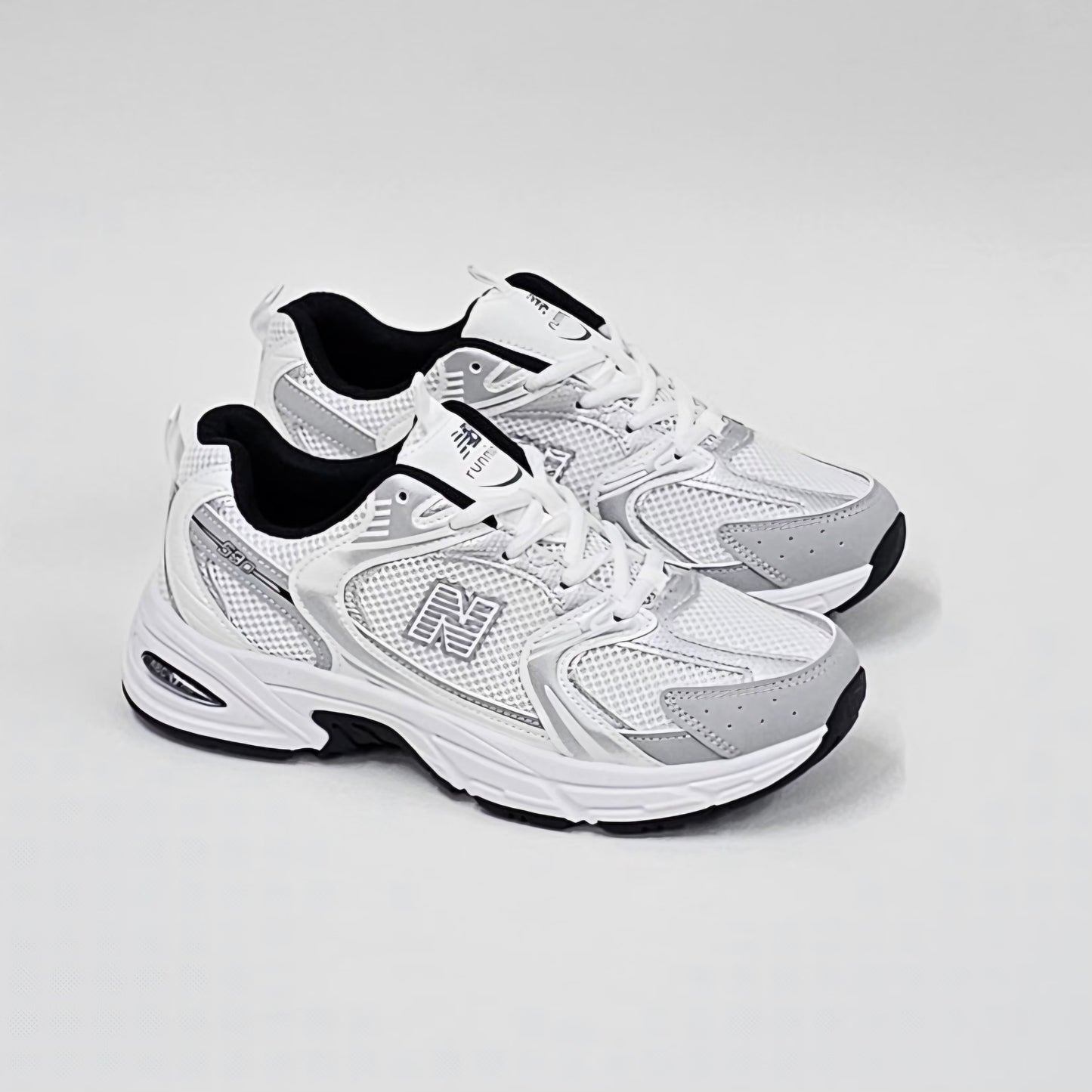 Nb branco cinza - Bold Shoes