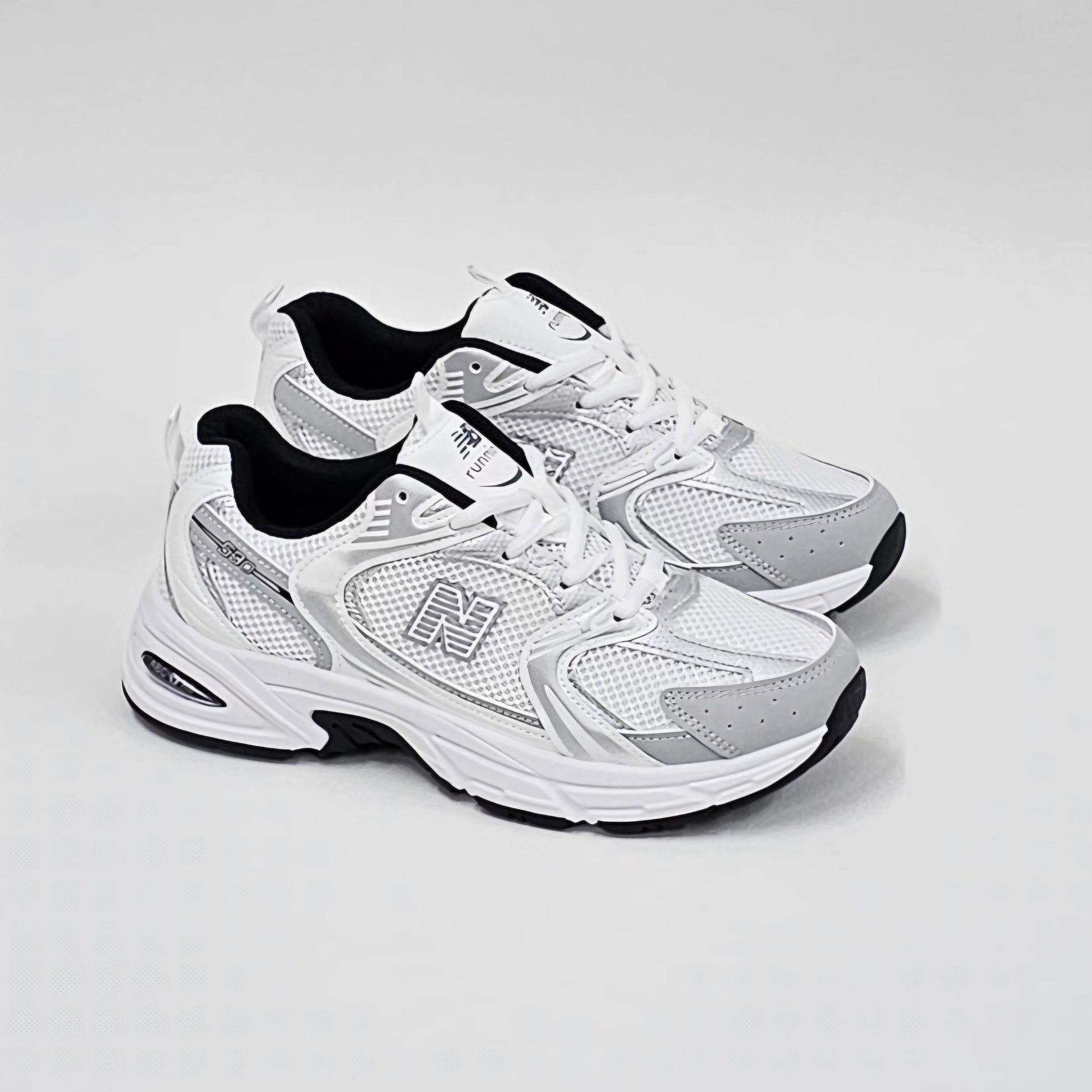 Nb branco cinza - Bold Shoes