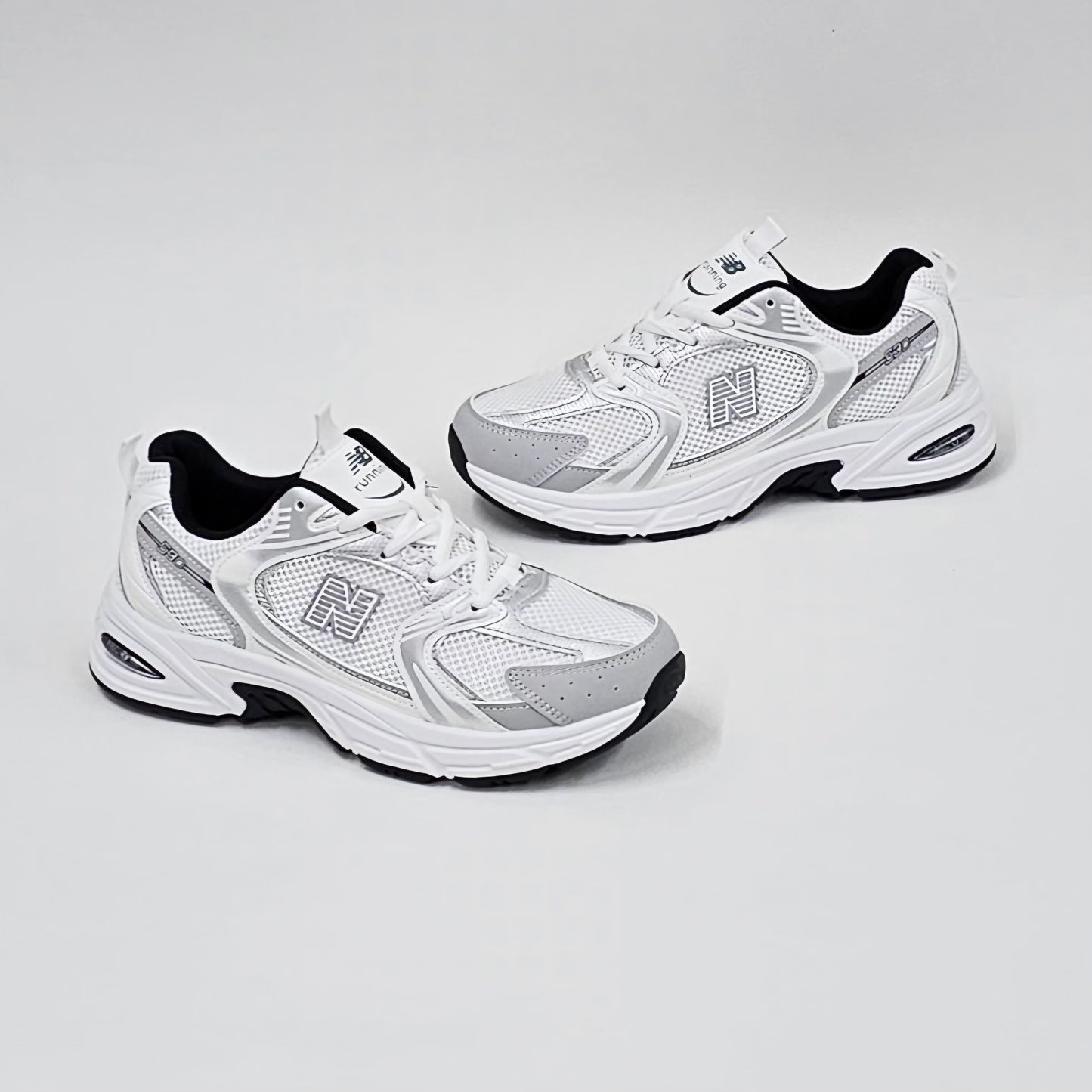 Nb branco cinza - Bold Shoes