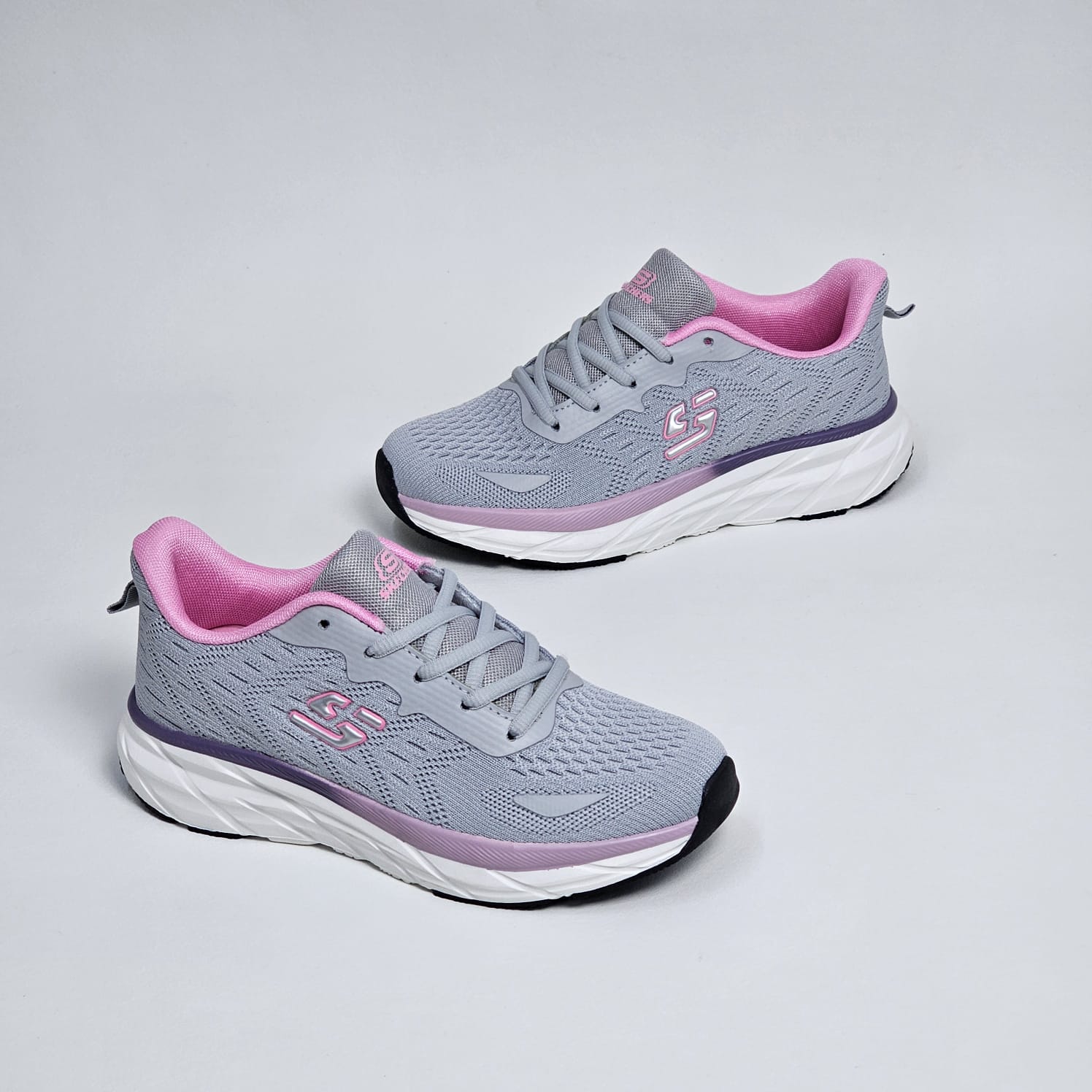 Skch Grey pink - Bold Shoes