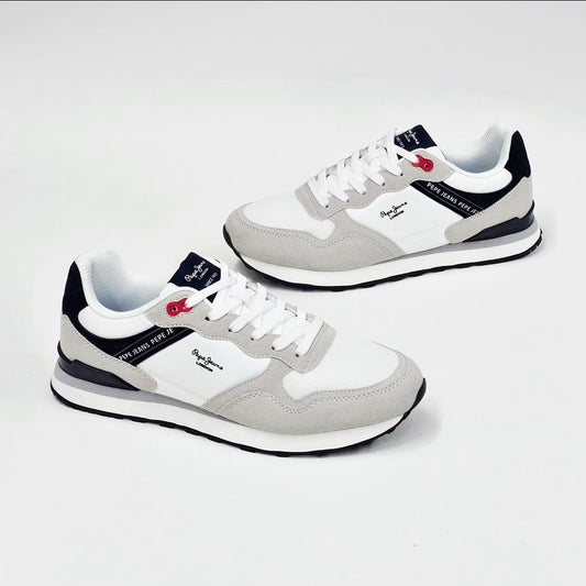 Pepe branco cinza azul ref 64 - Bold Shoes
