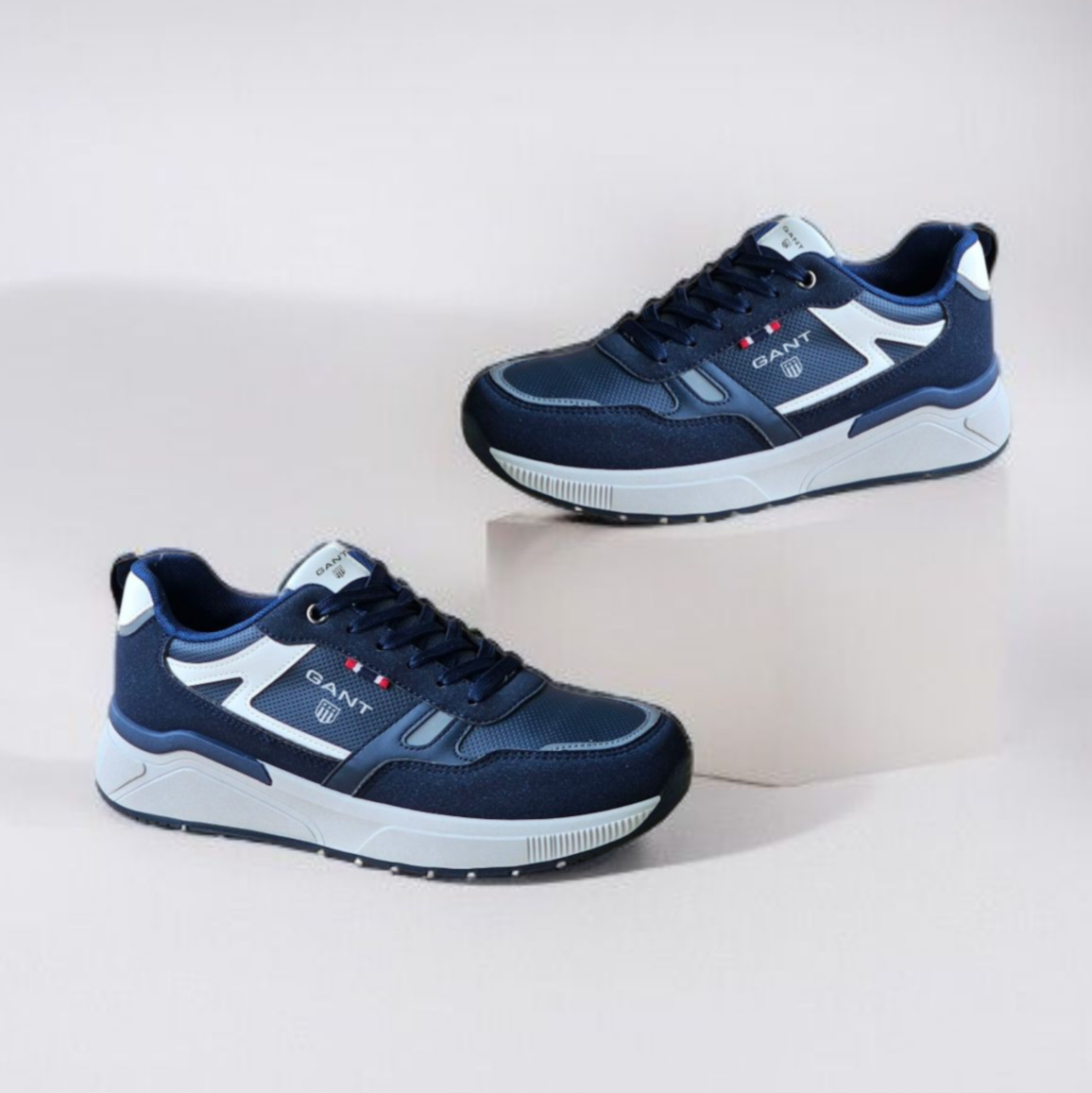 Gnt blue white - Bold Shoes