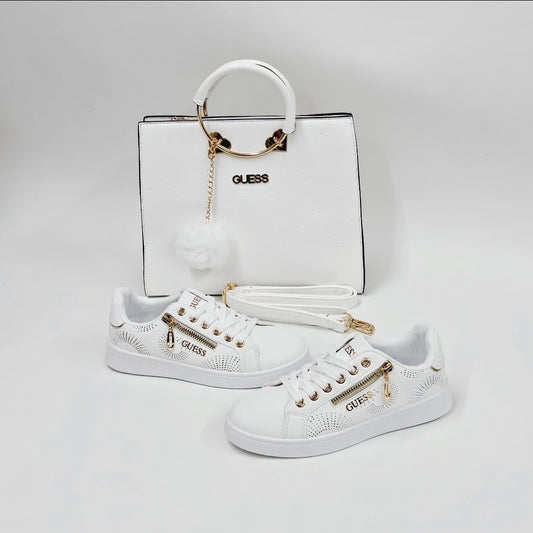 Conjunto guess branco ref 77 - Bold Shoes