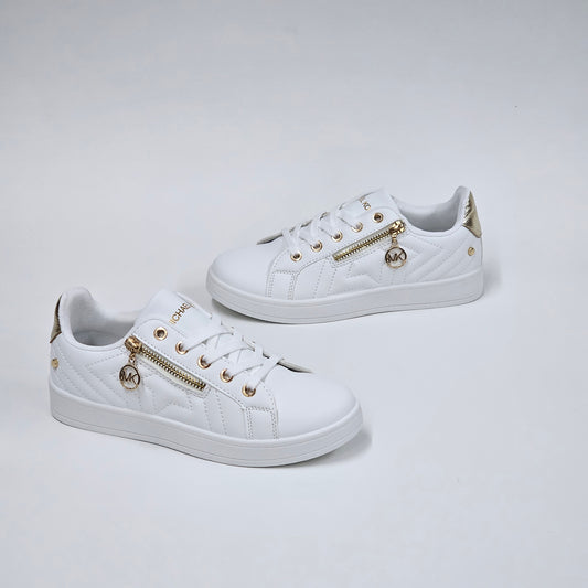 MK white gold - Bold Shoes
